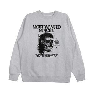 Julien Solomita Most Wanted Stache Crewneck